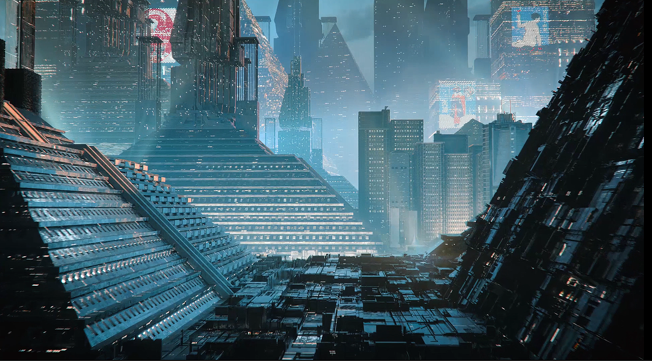 赛博朋克风格-练习（合集）（图ZMjg4MTEwNTcy） - 场景 - 站酷设计师乖巧果冻原创素材 - 站酷ZCOOL