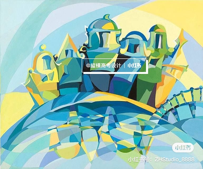 鲁美设计｜色彩构成参考（图ZMjU2Nzg3MzA0） - 艺术插画 - 站酷设计师縱橫高考设计原创素材 - 站酷ZCOOL