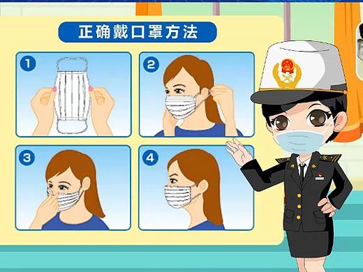 预防新型肺炎动画