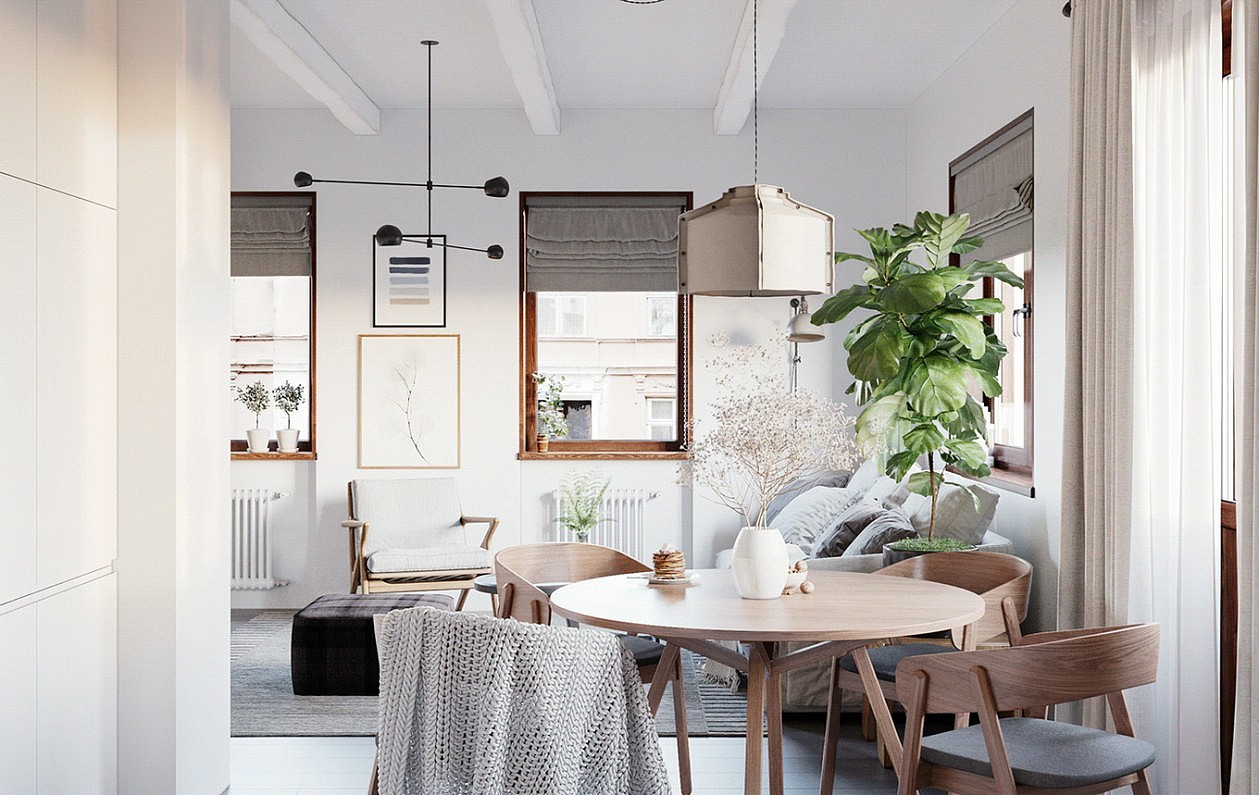 斯堪的纳维亚风格 - 静中带动的自然魅力!