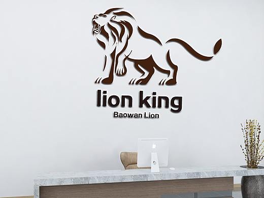 lion king#形象logo设计 狮子logo设计