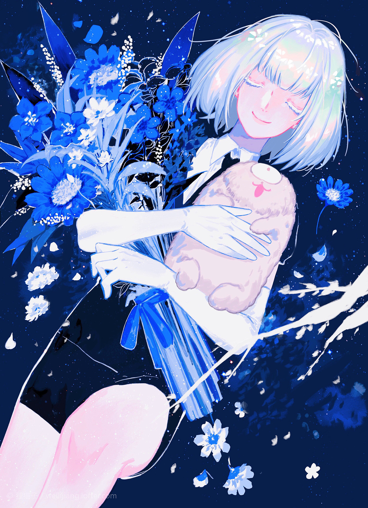 《宝石之国》插画