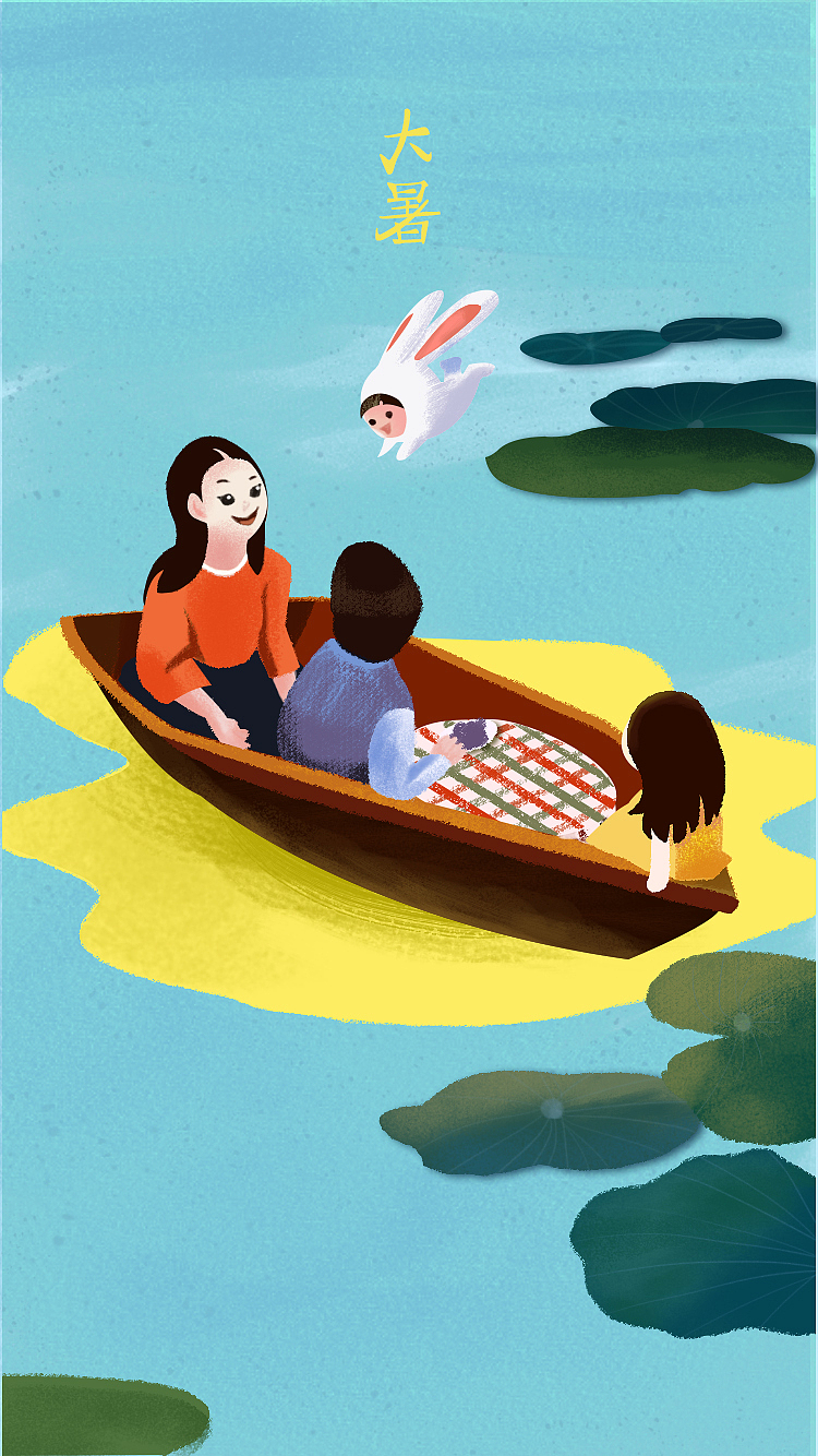 十幅节气插画（图ZOTE5MDUzNzI=） - 创作习作 - 站酷设计师芳小菲原创素材 - 站酷ZCOOL