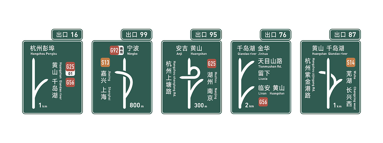 高速公路 导视系统设计