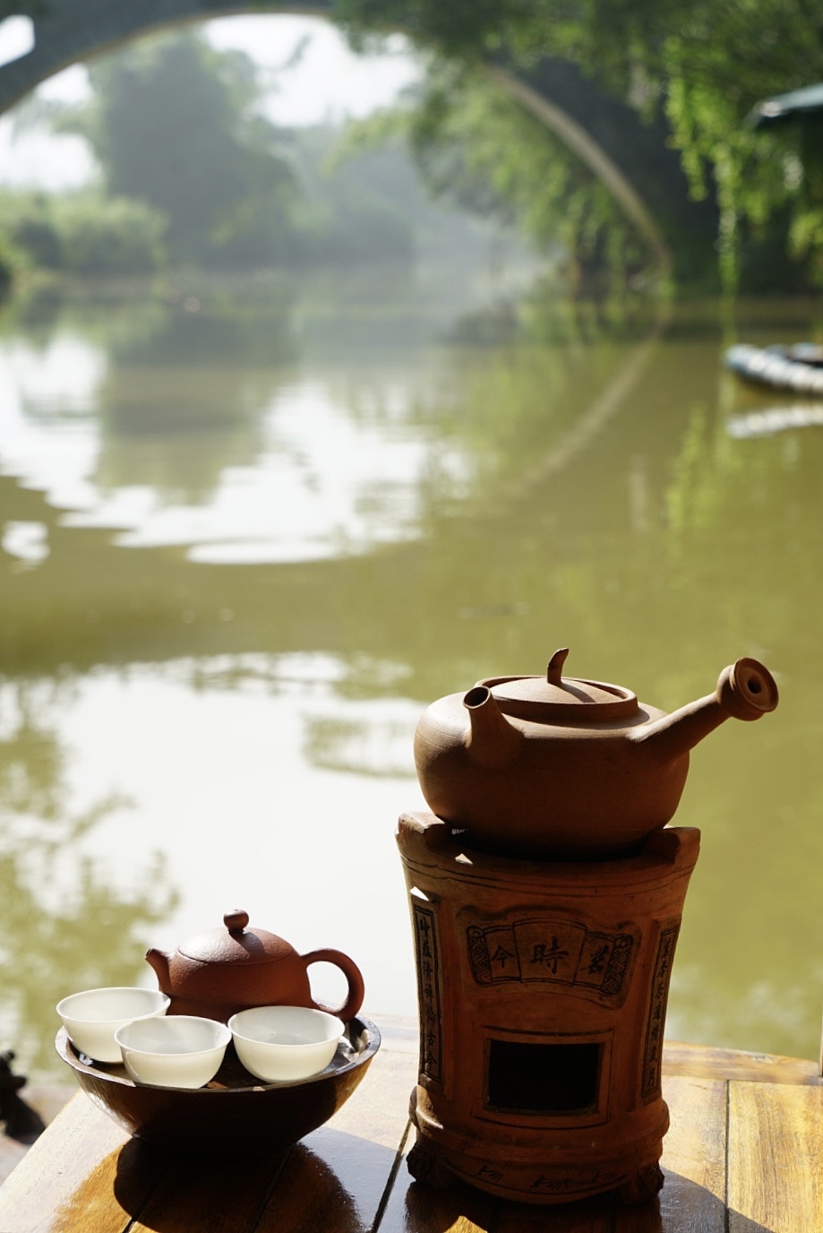 茗时今茶文化户外工夫茶相遇黄姚古镇茶会中国工夫茶