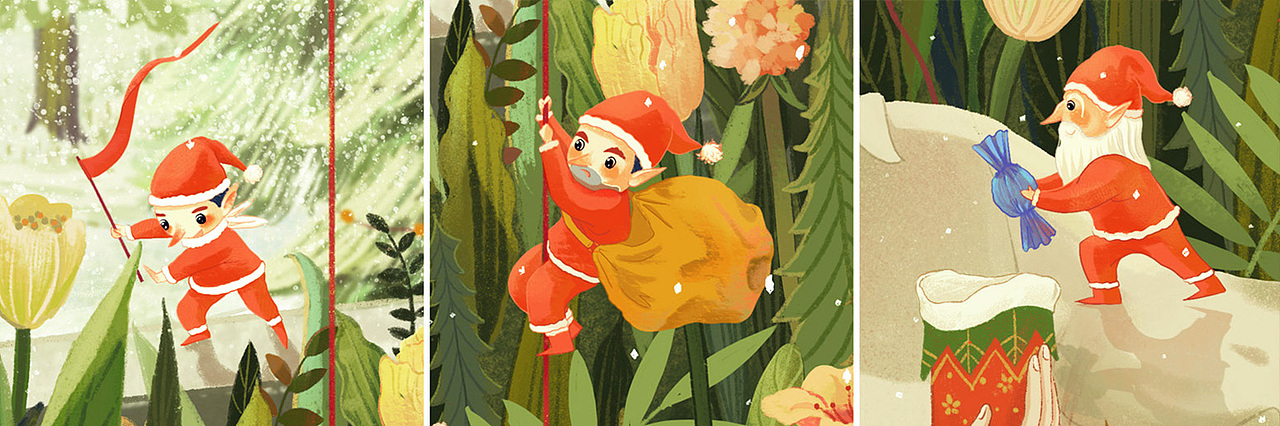 圣诞节的小美好（图ZMTkwNDM2ODY4） - 创作习作 - 站酷设计师豆畑原创素材 - 站酷ZCOOL