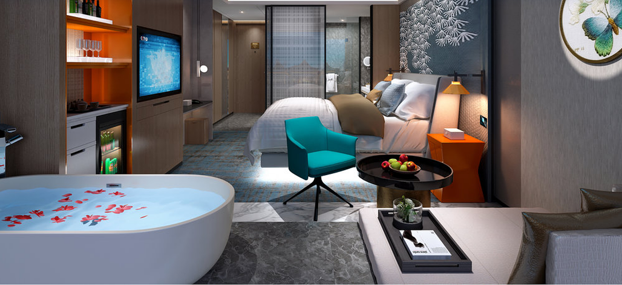 云南酒店设计丨酒店装修（图ZMjg1Njk0Mzg4） - 酒店餐饮设计 - 站酷设计师酒店空间设计原创素材 - 站酷ZCOOL