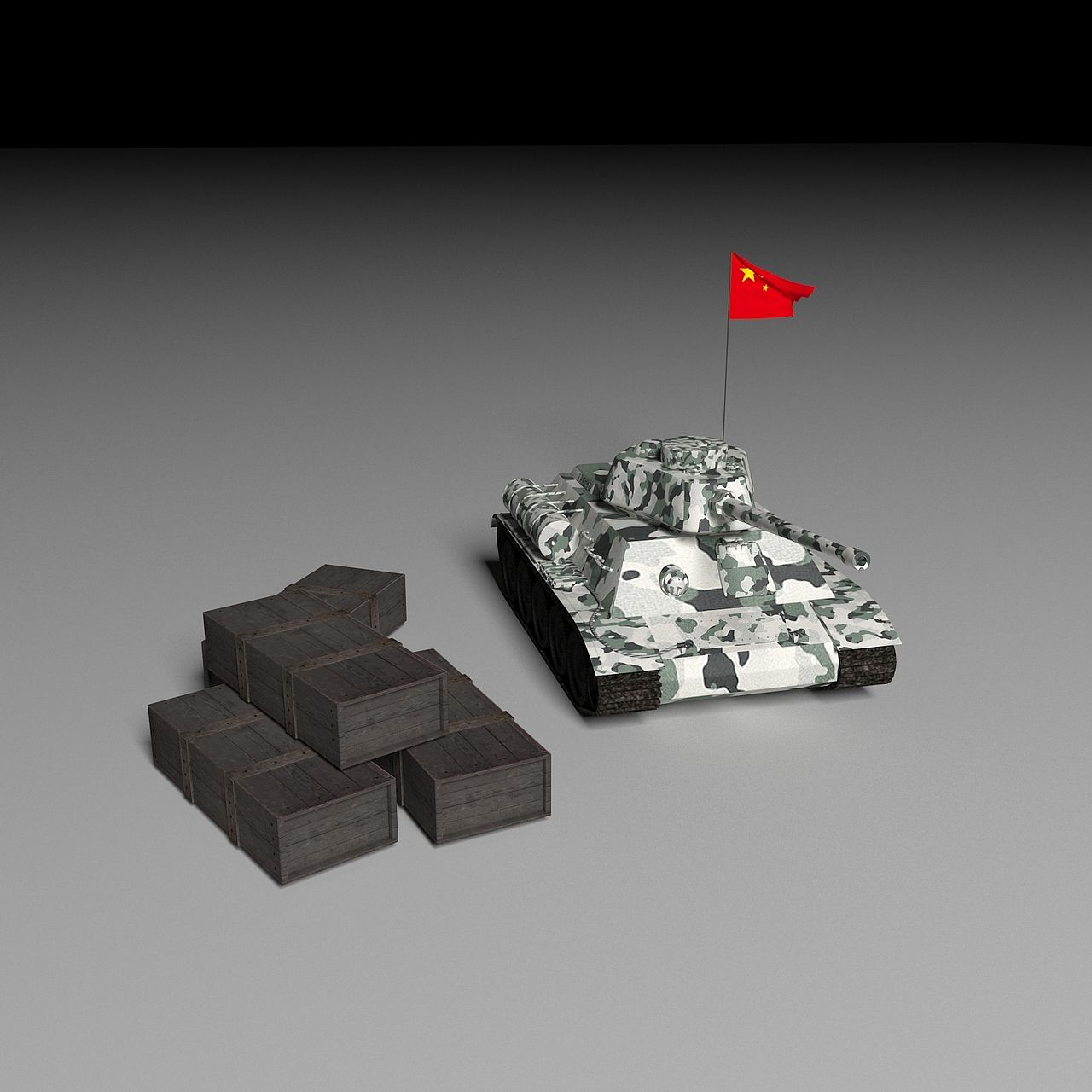 3D坦克模型