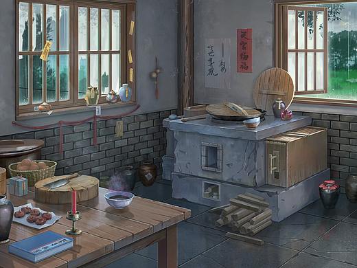 雨天厨房