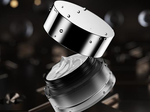 面霜香水产品建模渲染C4D+OC（个人主页-ZNTQwNjQzODQ=） - 产品 - 站酷设计师一声剑来原创素材 - 站酷ZCOOL