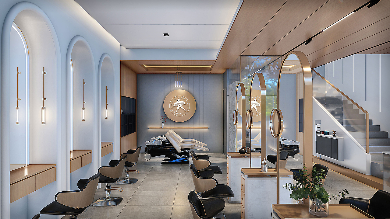 建构东方·诗意营造——发艺工作室品牌空间