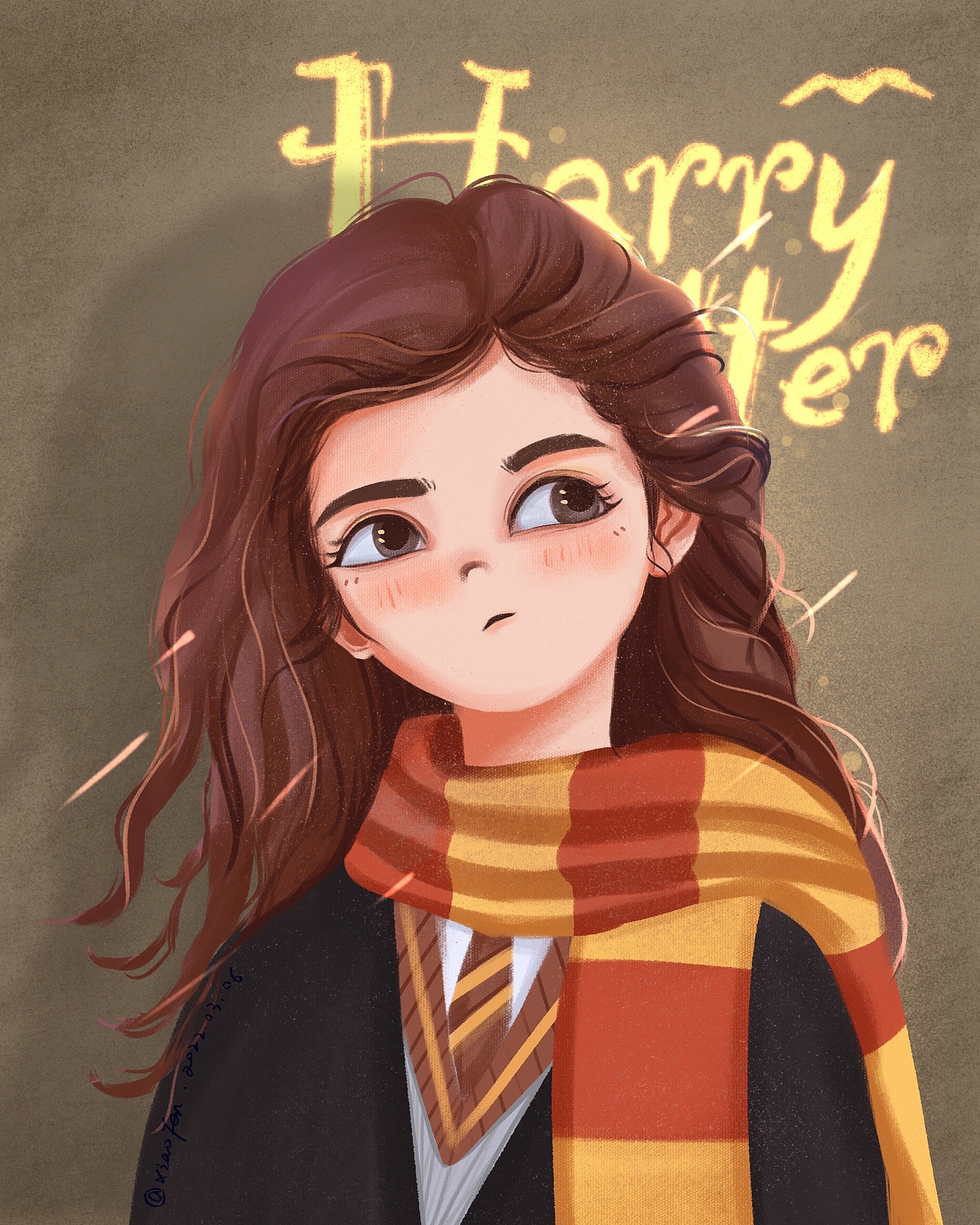 哈利波特系列插画