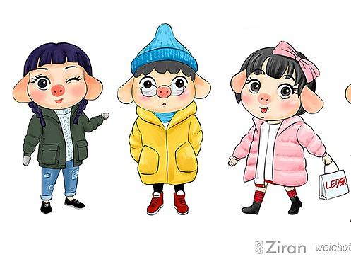 猪猪人-男孩女孩