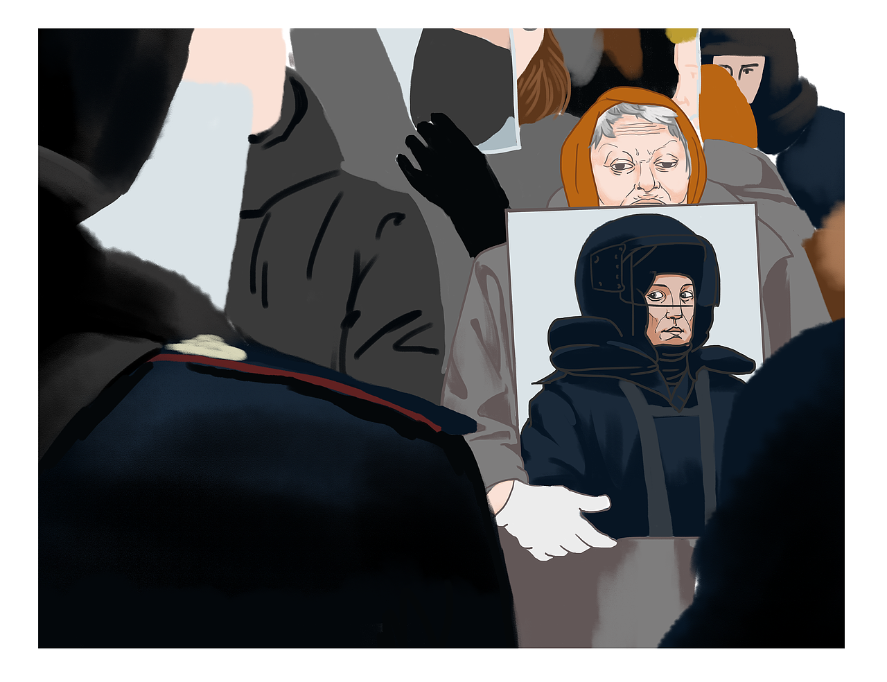 Xsuyu·记一则新闻【镜子革命】（图ZMTc0NjA2NTY0） - 创作习作 - 站酷设计师Xsuyu原创素材 - 站酷ZCOOL