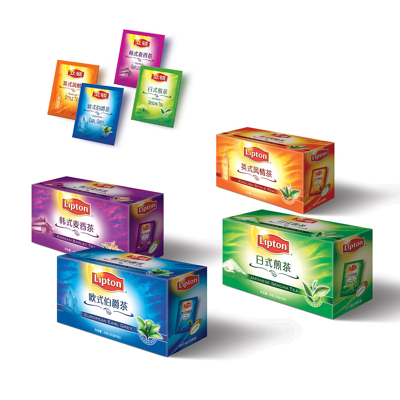立顿世界风情茶系列包装设计和平面广告（图ZMzg1NzIzMTY=） - 包装 - 站酷设计师rongmh原创素材 - 站酷ZCOOL