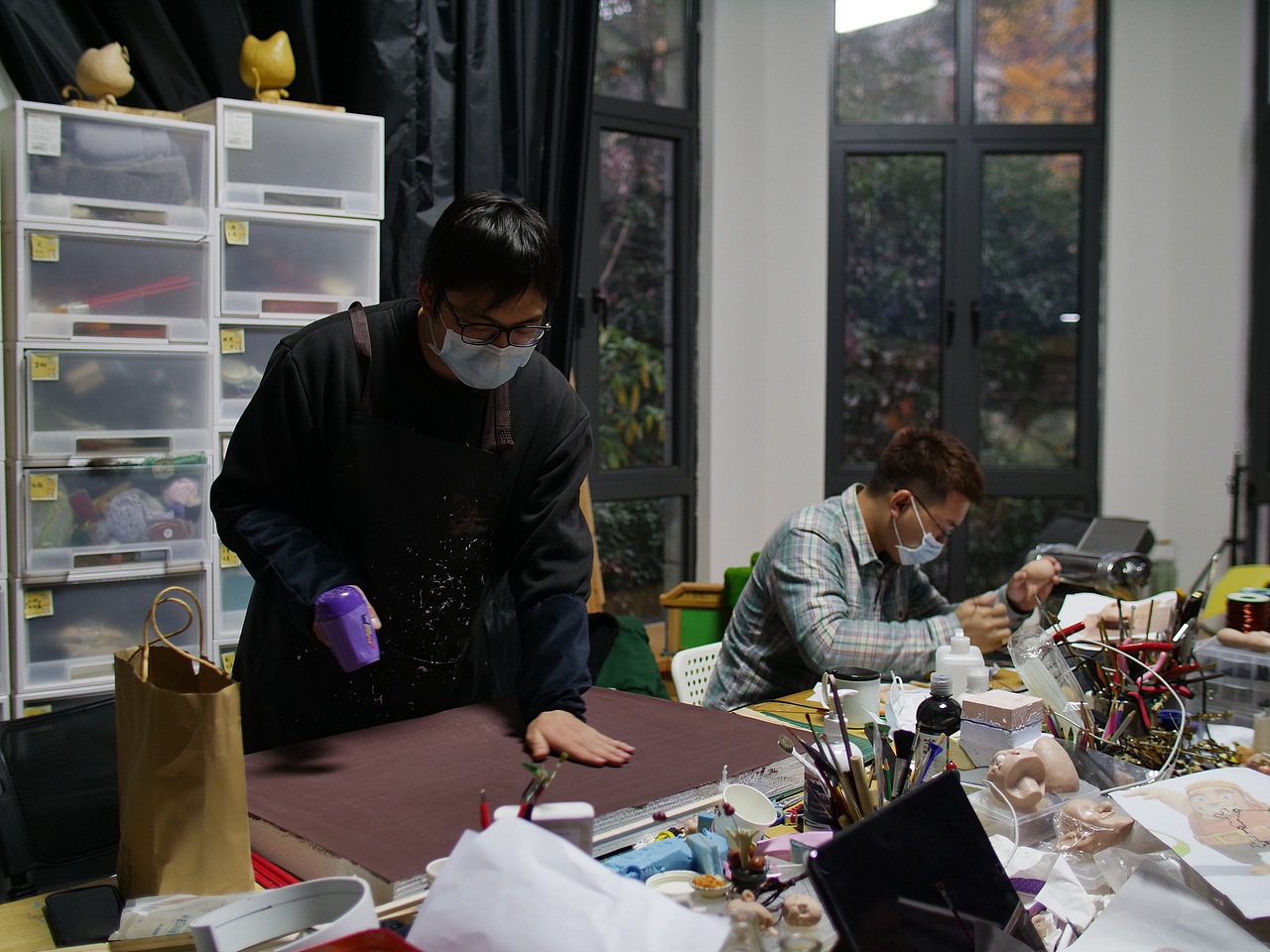 《和巾帼木兰回部落过年》定格动画花絮