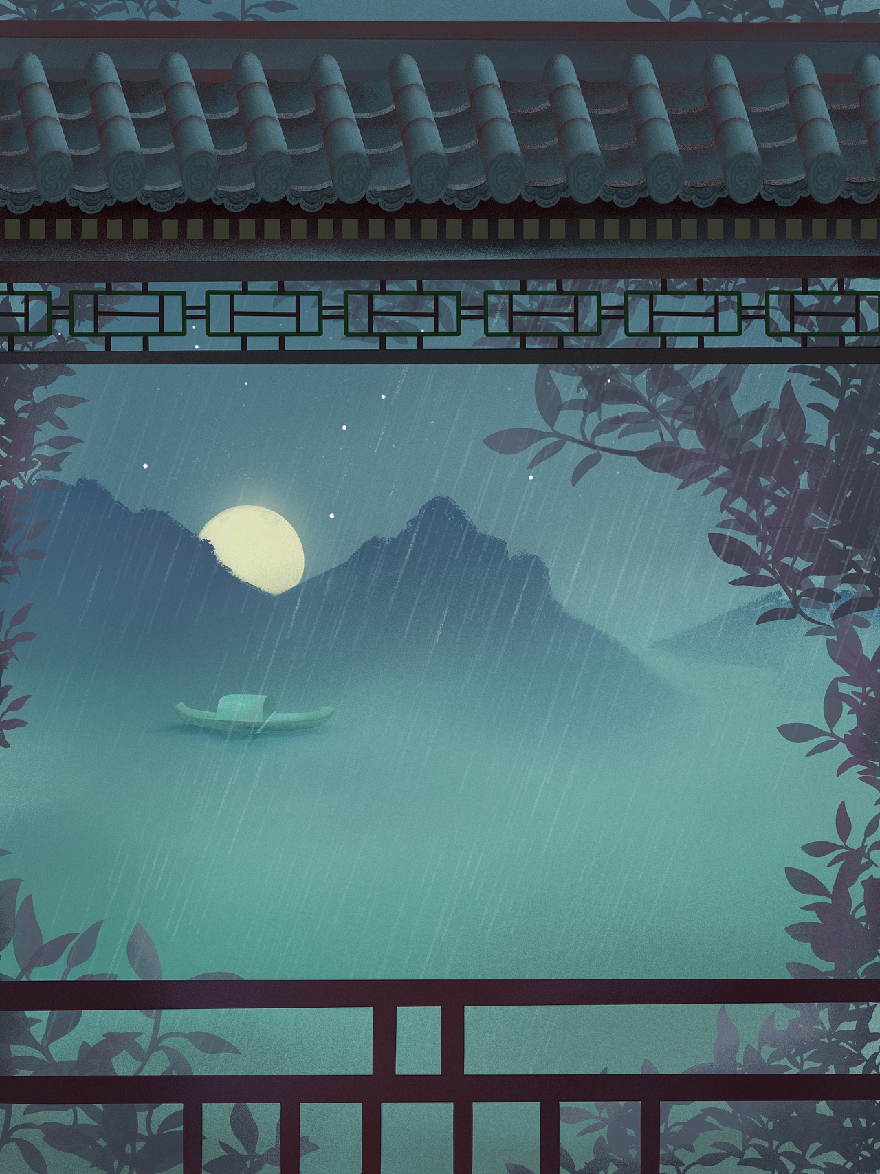 海上生明月天涯共此时