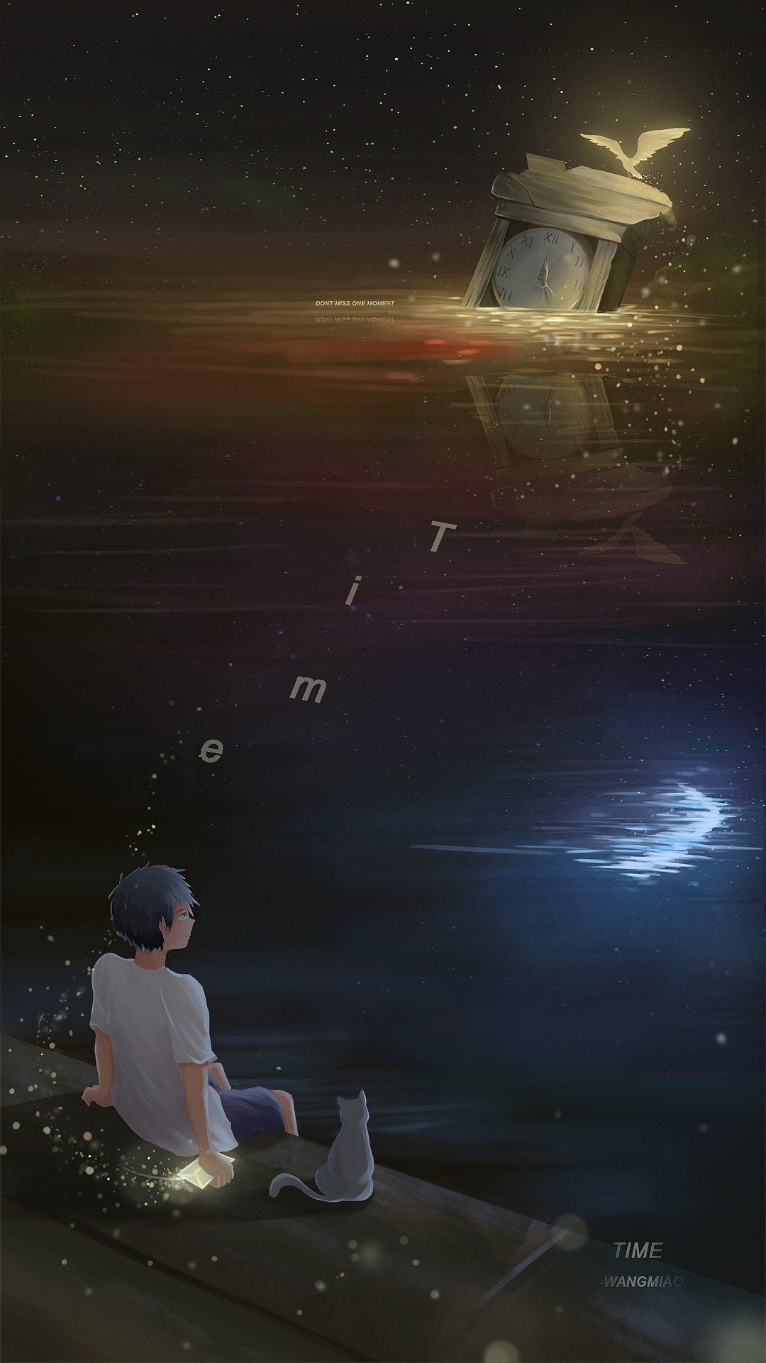 黑夜系列#壁纸#（图ZMTIxNjMyNjI0） - 商业插画 - 站酷设计师三水wm原创素材 - 站酷ZCOOL