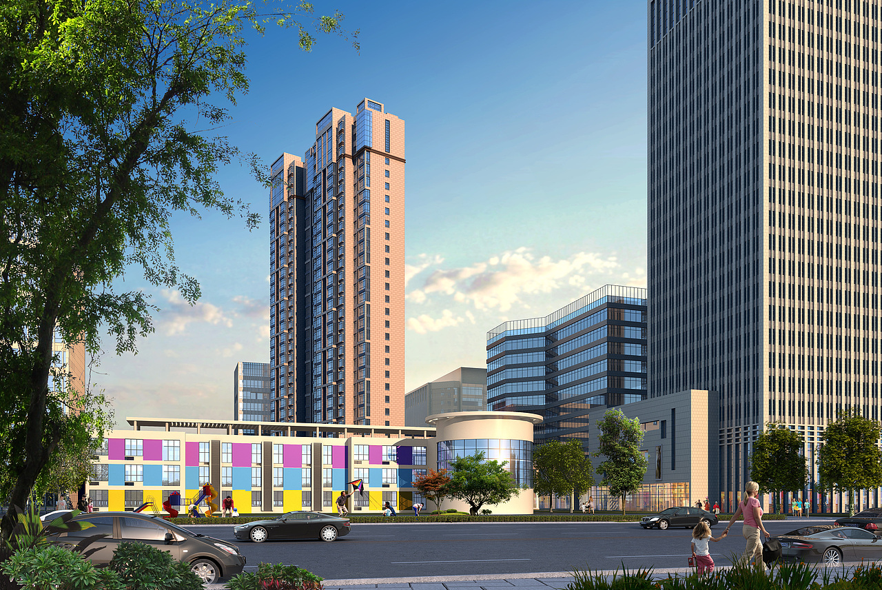 白银城市综合体项目（图ZNDc0MDM5ODQ=） - 建筑设计 - 站酷设计师设计师董帅原创素材 - 站酷ZCOOL