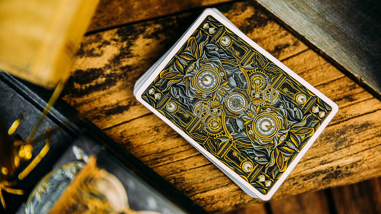 Time Machine 时光机收藏纸牌扑克套装礼盒设计