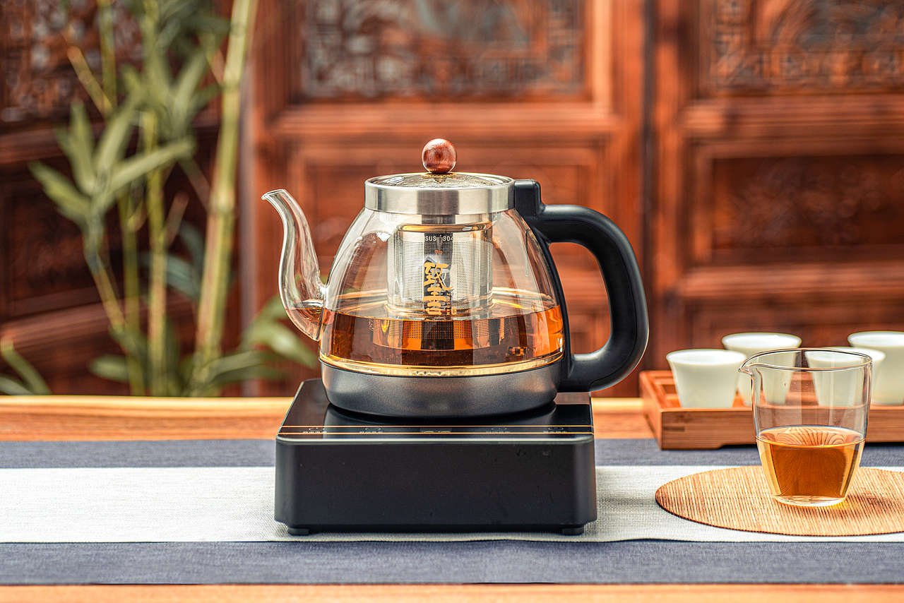 茶壶不锈钢加玻璃