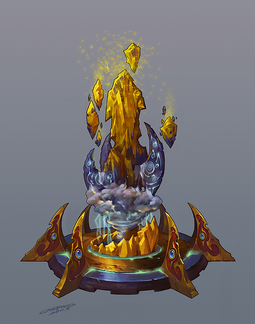 《魔法哈奇》之场景设计|插画|游戏原画|皮诺曹pinotsao - 原创作品