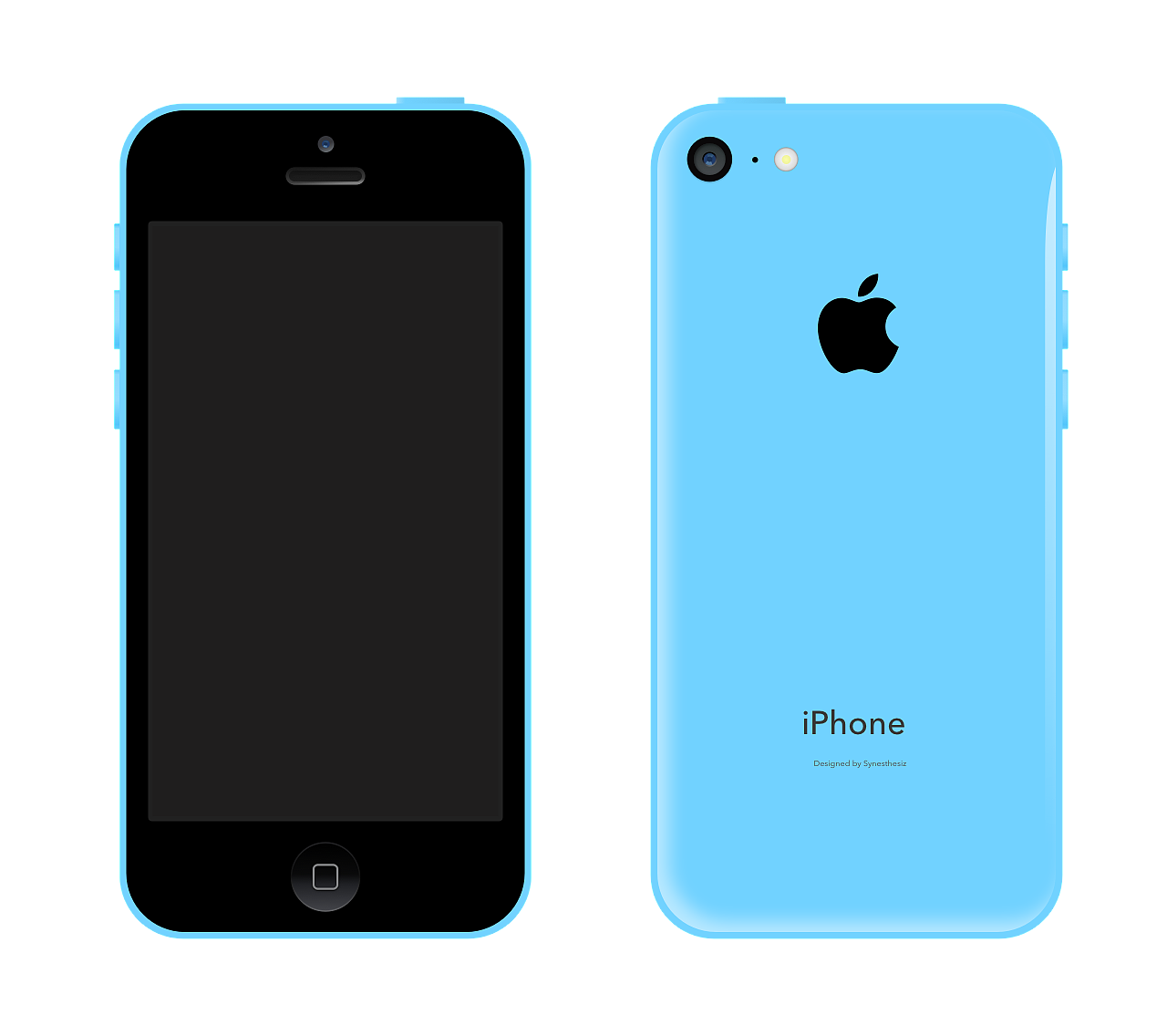 iphone5c 模型