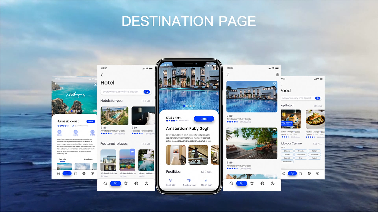 大海城市旅游手机app界面设计展示动画视频制作宣传（图ZMjkxOTEyODky） - 动效设计 - 站酷设计师鲸人设计原创素材 - 站酷ZCOOL