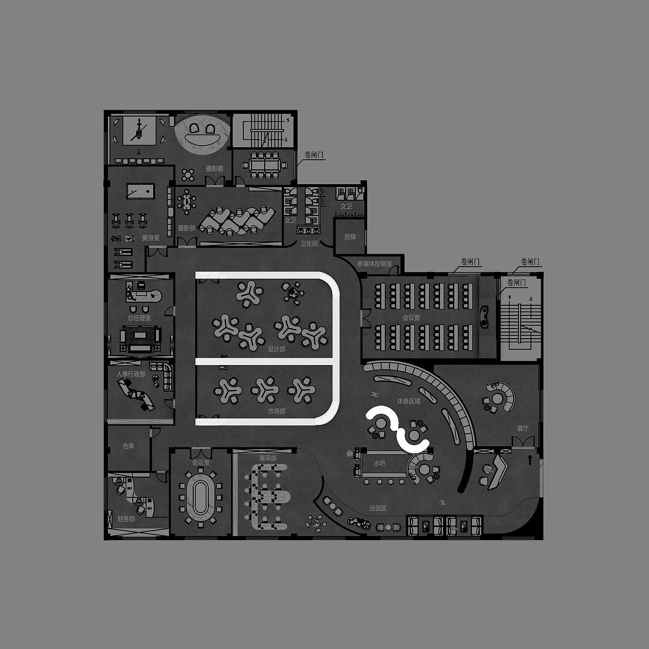 2021 —— 公共空间方案设计展板 ​​（图ZMjc4NDc2Nzk2） - 商业空间设计 - 站酷设计师刘木生原创素材 - 站酷ZCOOL