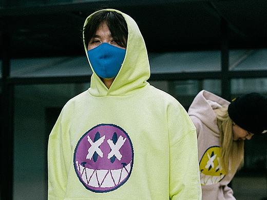 STRETAG思锐泰格2020新款男女卫衣宽松外套秋冬连帽