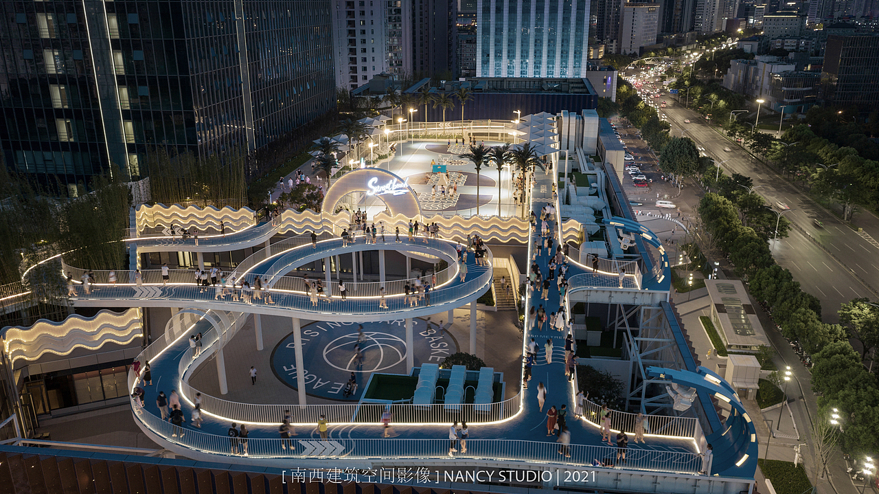景观摄影 | 武汉天街商业景观-天空之城（图ZMjc3MzY5MDIw） - 环境/建筑摄影 - 站酷设计师熹姐说原创素材 - 站酷ZCOOL