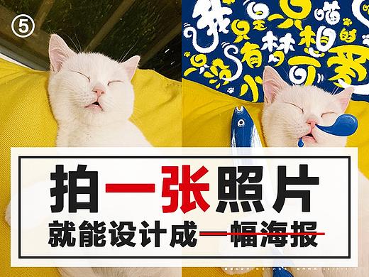 《拍一张照片，就能设计成一幅海报》系列创作分享第五期！～