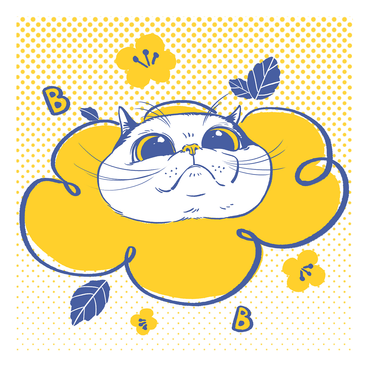 插画联系-关于猫咪的七七八八