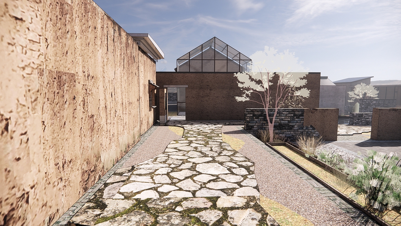 红色美学山居——黑岩村（图ZMjY5MzM0MTEy） - 景观设计 - 站酷设计师任志远原创素材 - 站酷ZCOOL