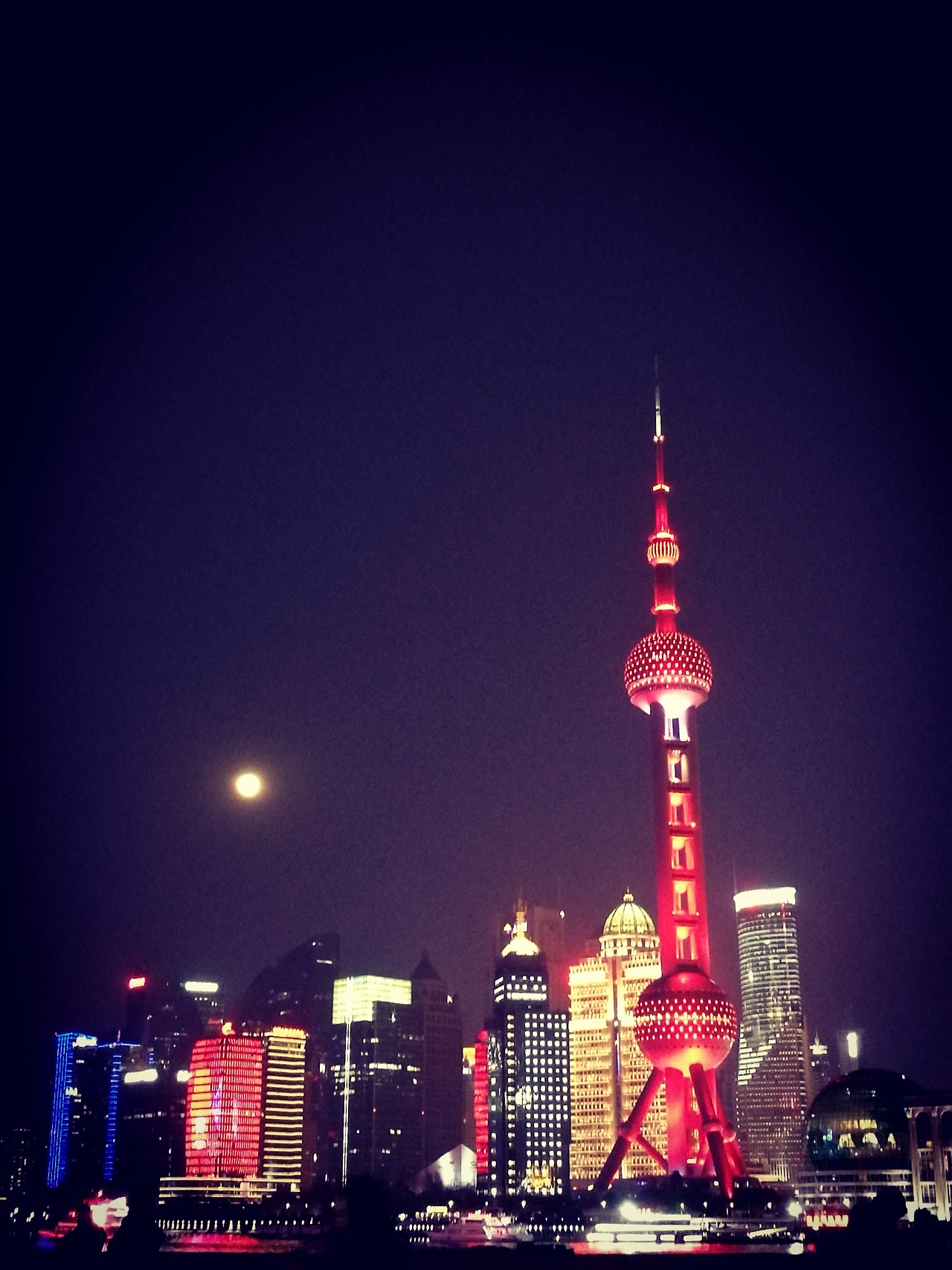 正月十六夜游东方明珠