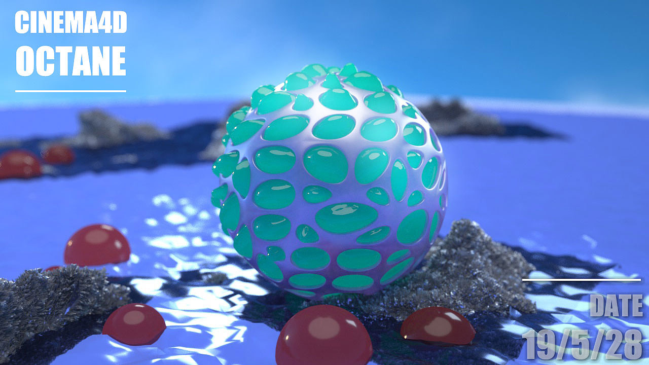 OC渲染SSS材质胰岛素