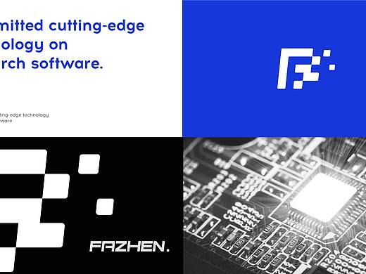 【2大公司6套方案】区块链科技行业logo标志提案
