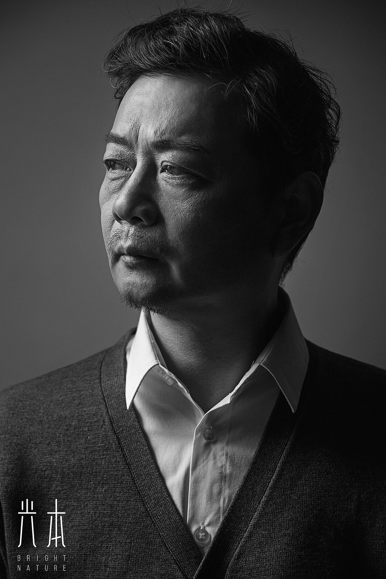 光本肖像摄影之个人经典黑白肖像拍摄