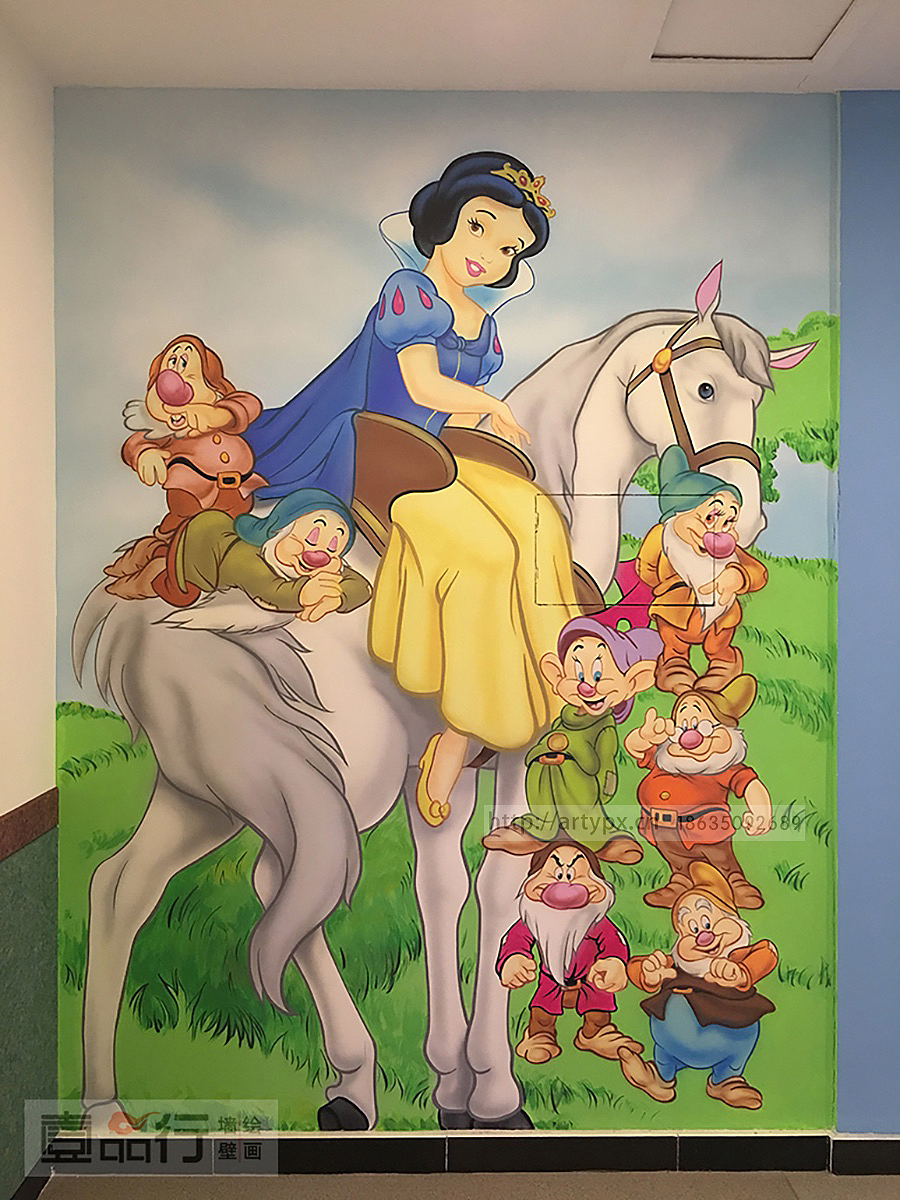 平遥墙绘|卡通墙体彩绘|幼儿园卡通墙体彩绘|晋中墙绘