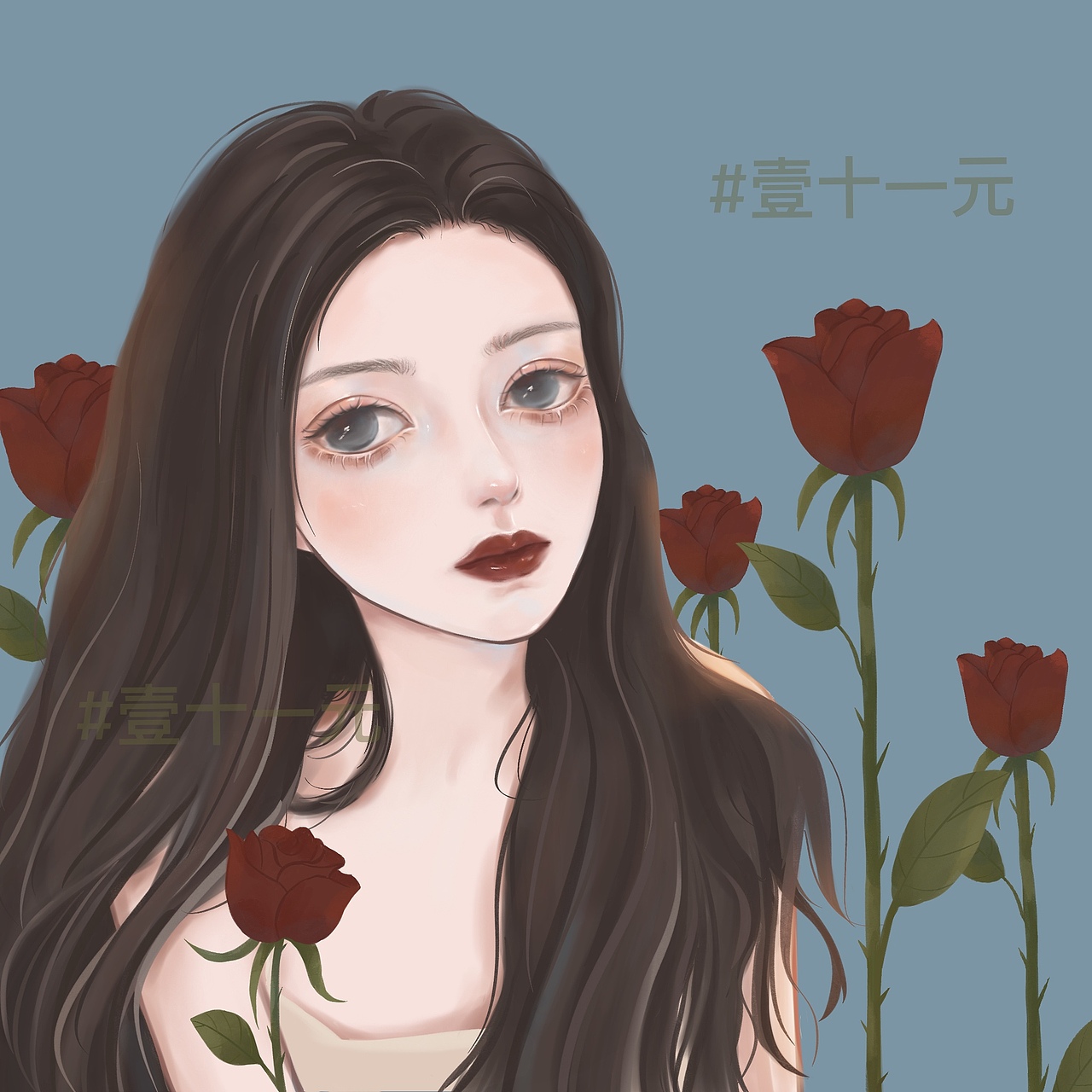 人物头像（图ZMjQwNDYxMDM2） - 创作习作 - 站酷设计师壹十一元原创素材 - 站酷ZCOOL