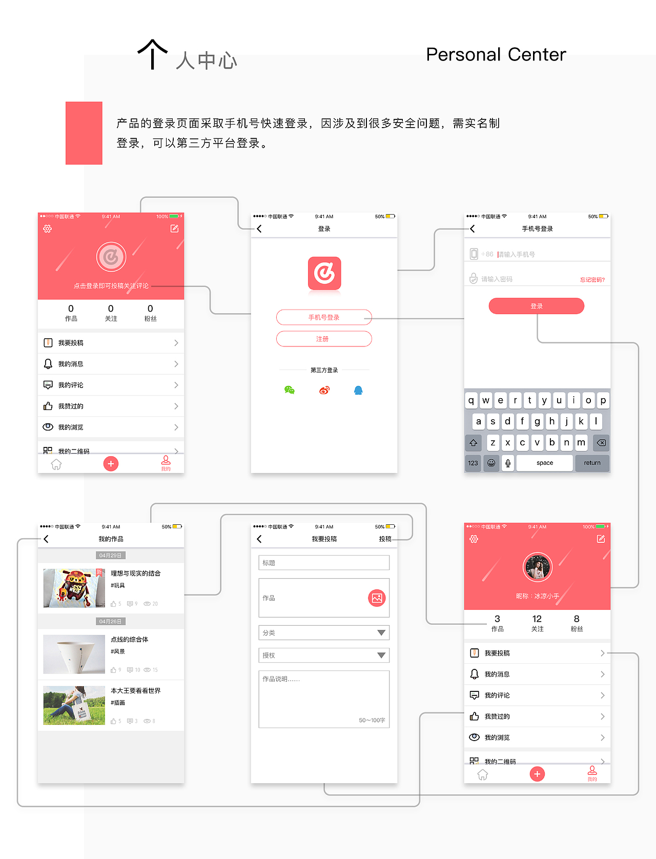 简创app展示（图ZODIxMDYzODQ=） - APP界面 - 站酷设计师Yaosang原创素材 - 站酷ZCOOL