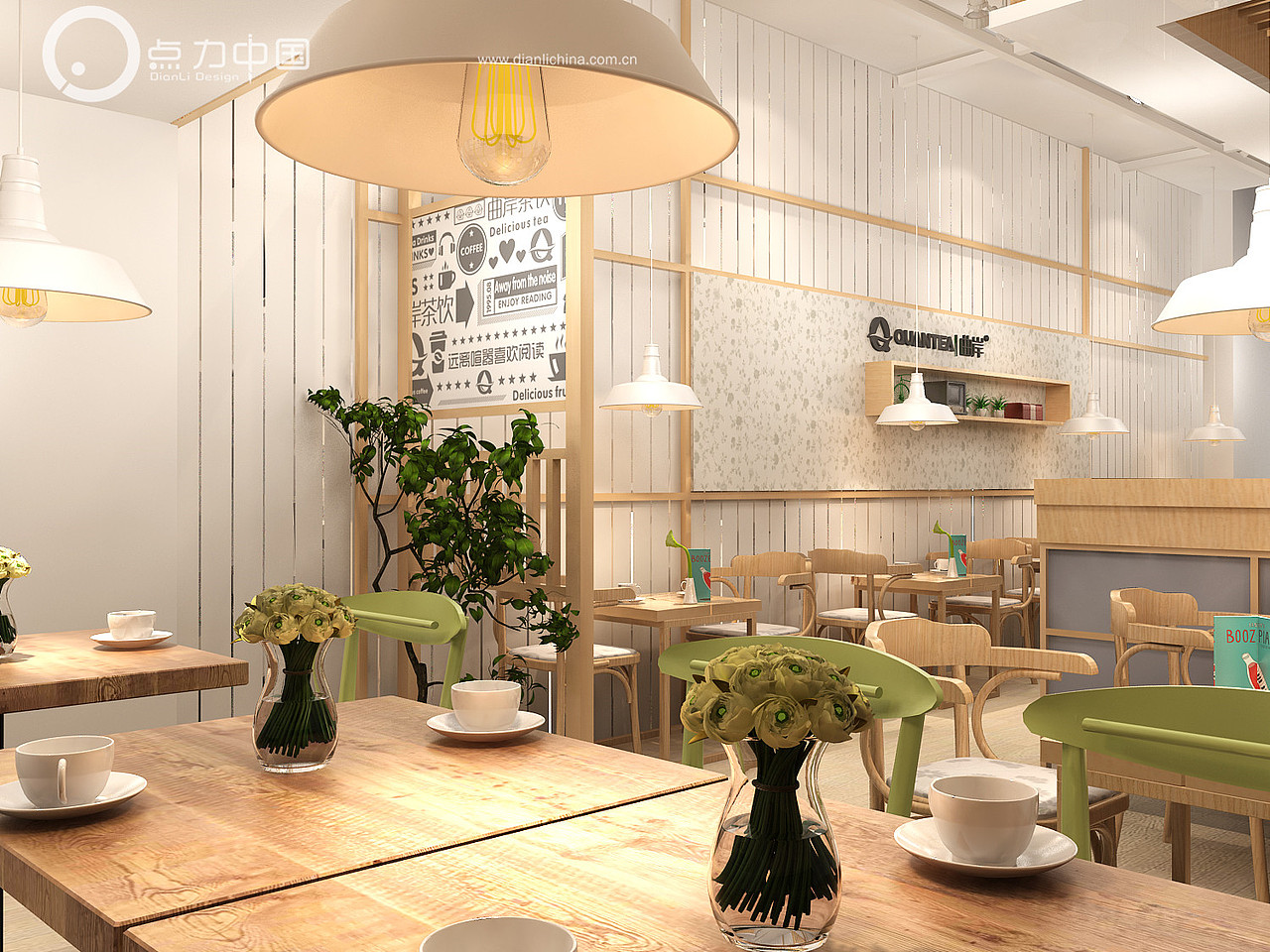 奶茶店效果图、水吧效果图（图ZMTU4ODE2OTc2） - 其他三维 - 站酷设计师点力中国原创素材 - 站酷ZCOOL