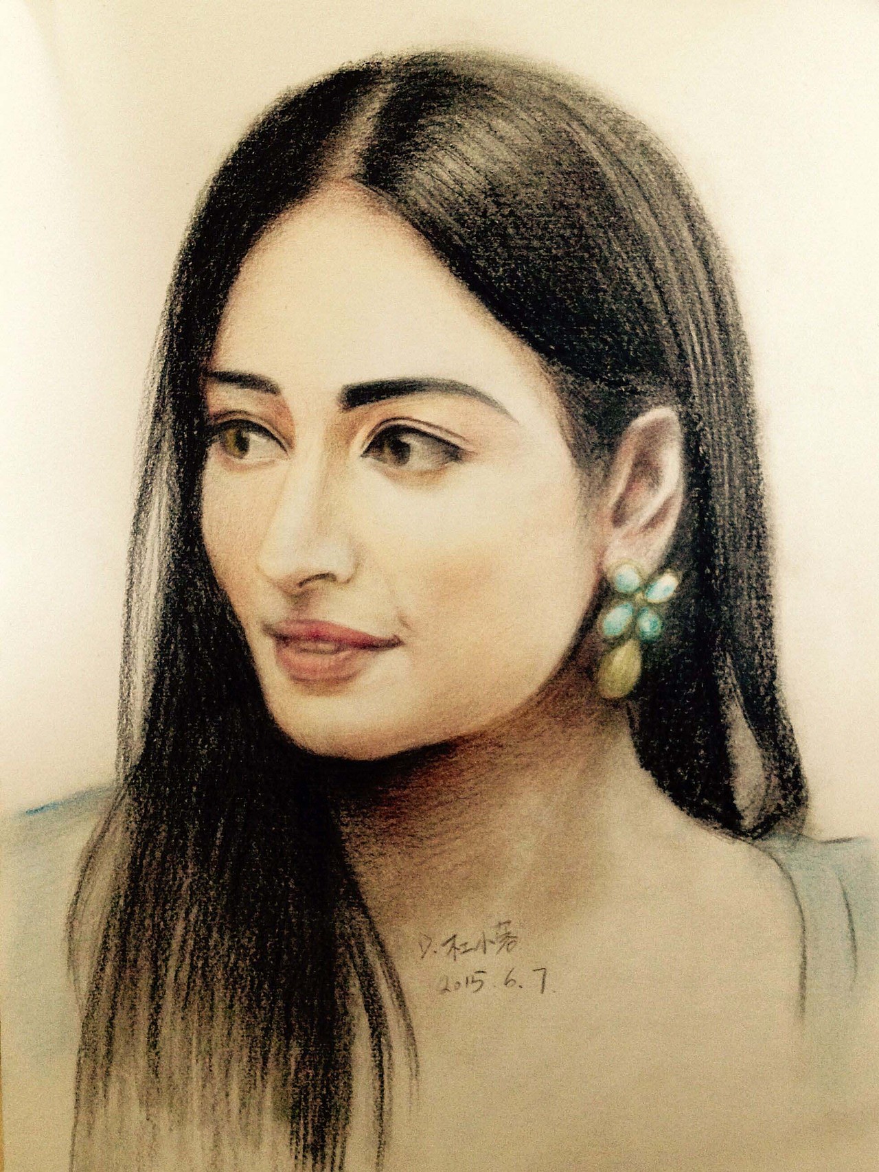 美在心灵（图ZMjkzNjMyMDQ=） - 绘画 - 站酷设计师催眠原创素材 - 站酷ZCOOL