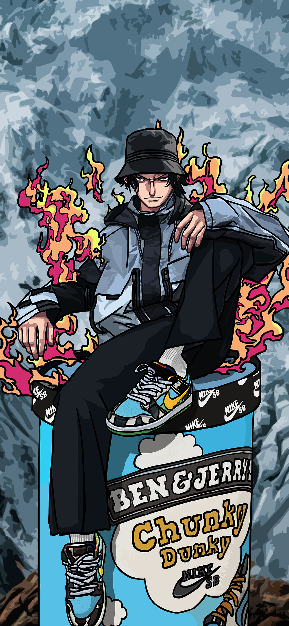 潮流版海贼王|服装|休闲/流行服饰|lzxstudio - 原创作品 - 站酷