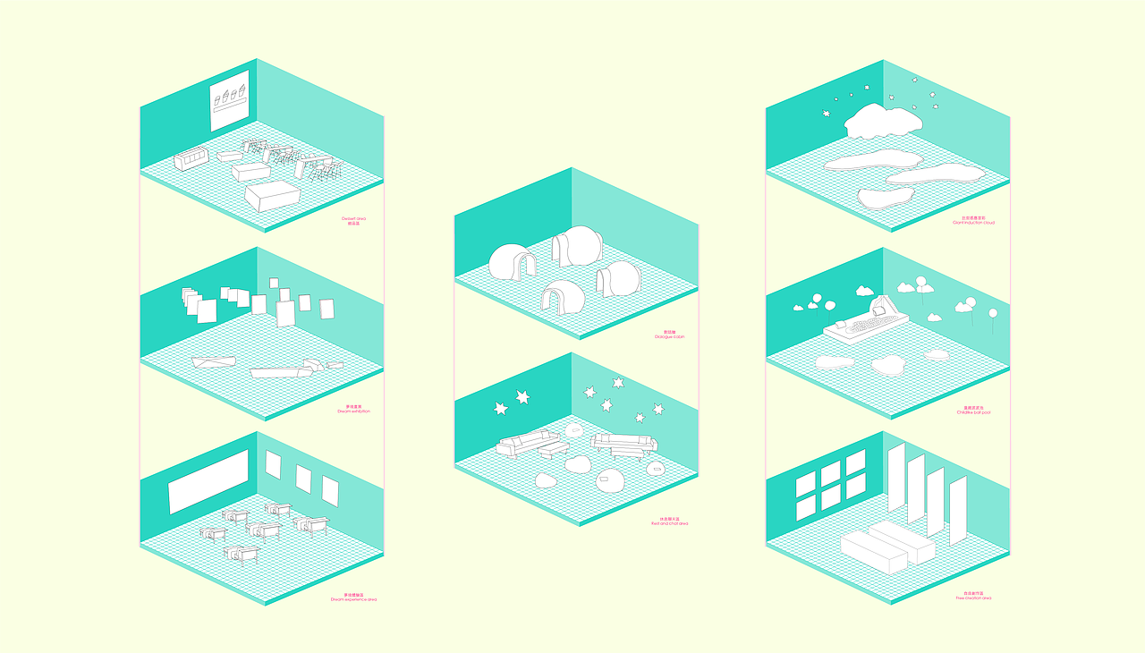 DREAM LAB | 品牌形象设计 | 插画设计 | 建筑设计（图ZMjQ1MzM0NTAw） - 品牌 - 站酷设计师kelinigo原创素材 - 站酷ZCOOL