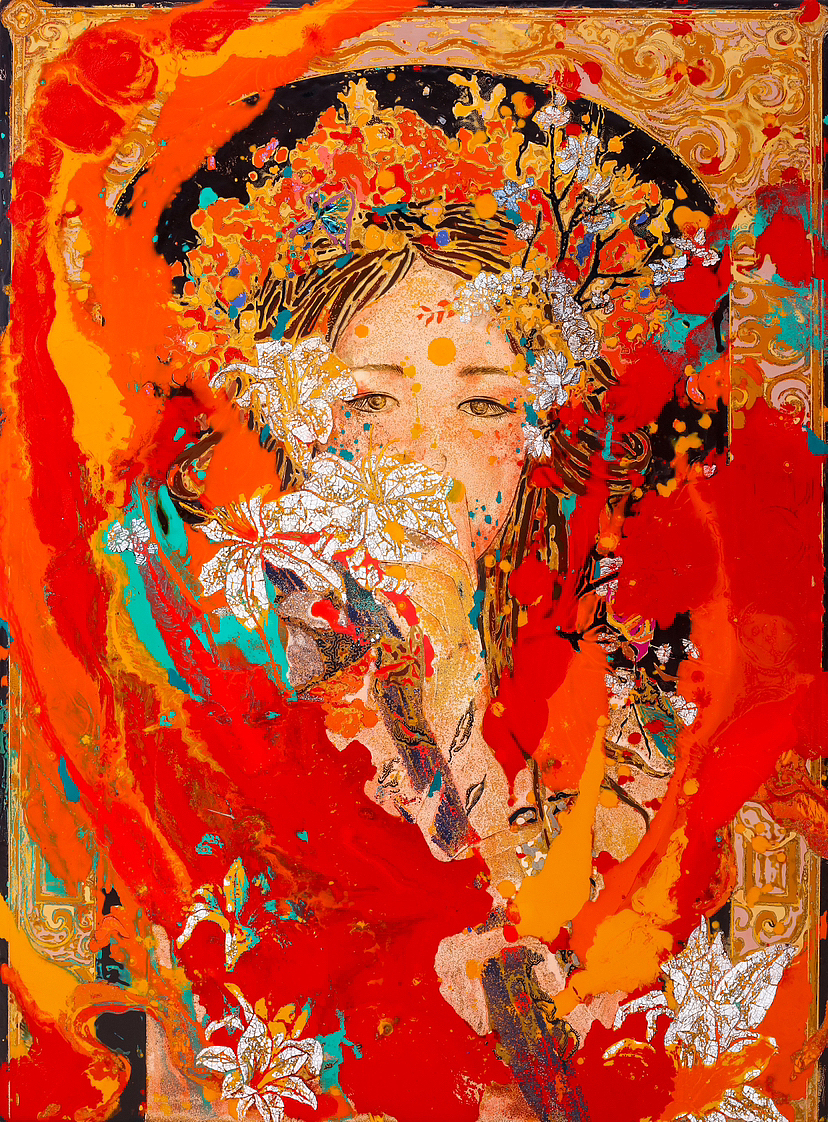 大漆原创作品（图ZMzIxNDU2MDA0） - 绘画 - 站酷设计师髹小匠原创素材 - 站酷ZCOOL