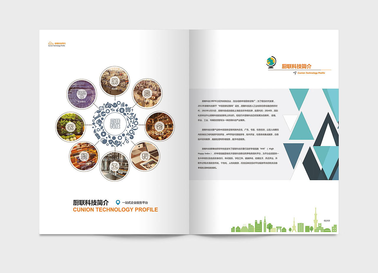科技公司画册设计