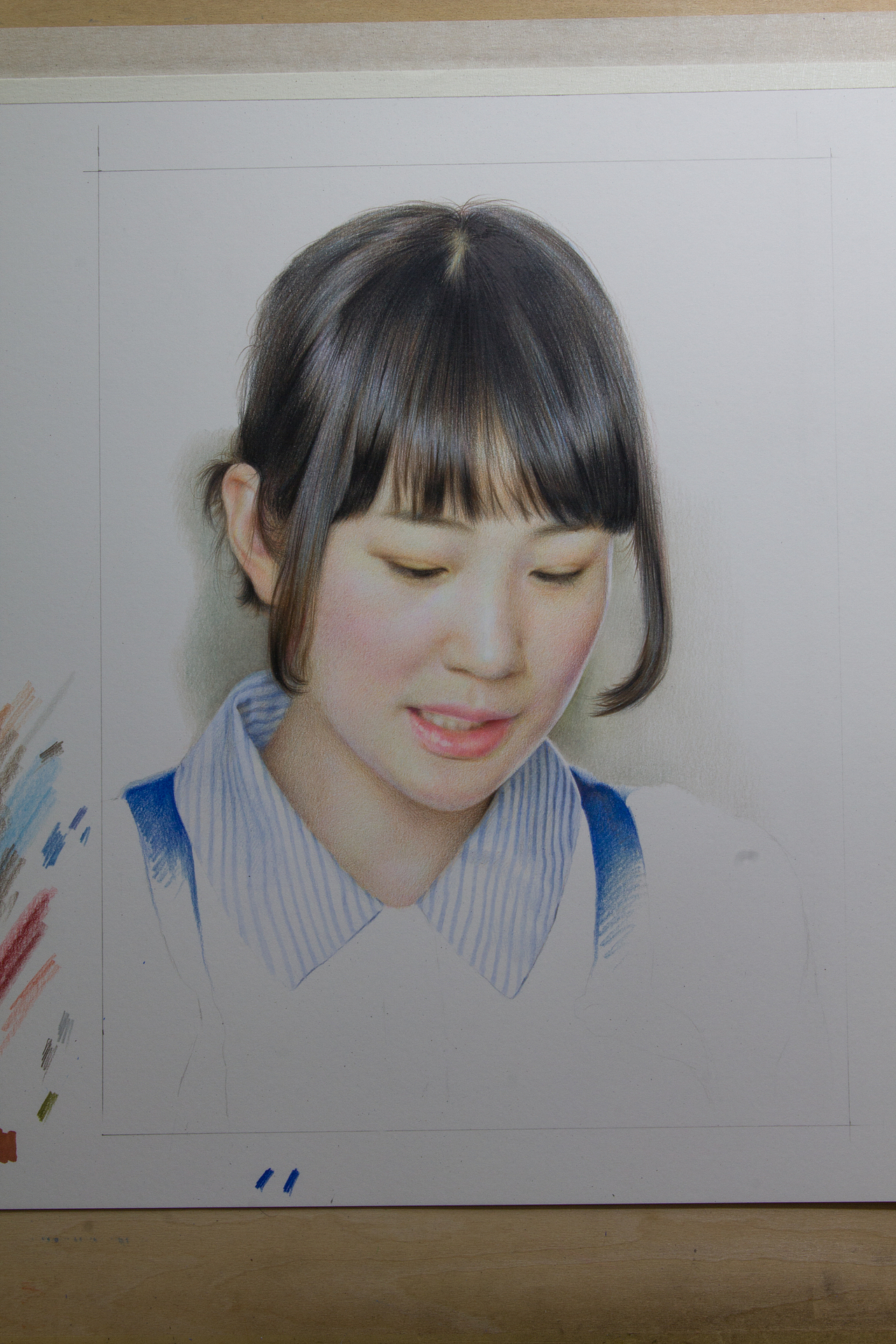 《重版出来——黑木华》（图ZMTE0NTA1NDQ0） - 绘画 - 站酷设计师范晓杰原创素材 - 站酷ZCOOL