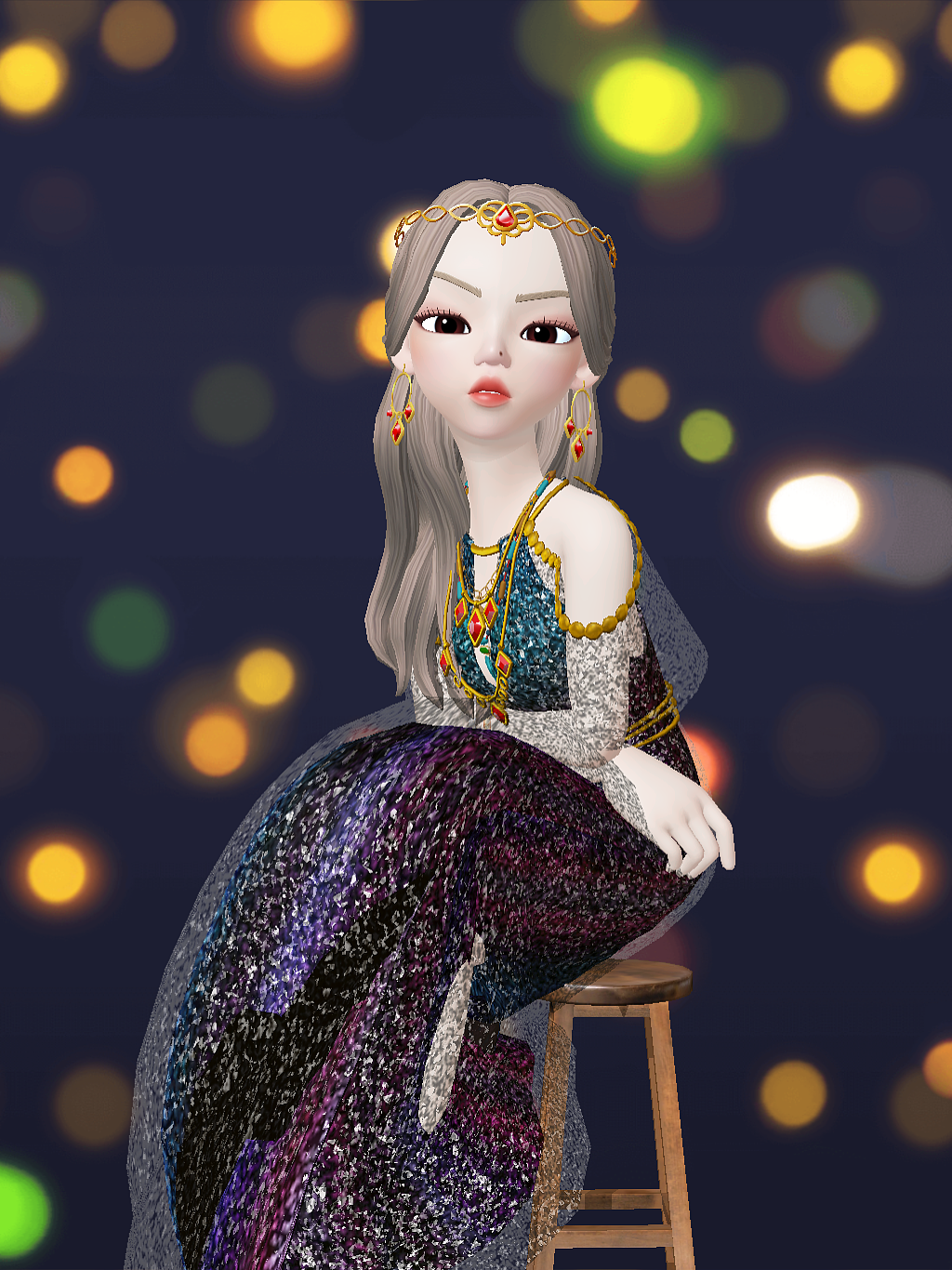 露肩礼服(崽崽设计师原创)