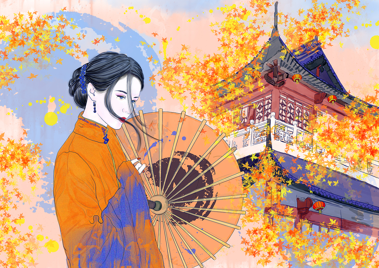 秋风落叶（图ZMTk0NDQ2MDQ4） - 其他 - 站酷设计师Z82786598原创素材 - 站酷ZCOOL